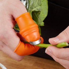 Ngón Tay Cái Hái Trái Cây Và Rau Củ Kèm Thêm 6 Bao Tay Ngón Trỏ