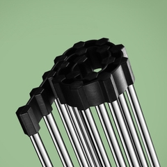 Kệ Để Chén Xếp Gọn Inox Gắn Bồn Rửa Chén, Có Thể Cuộn Tròn, Giải Pháp Tiện Ích Cho Mọi Gia Đình