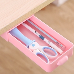Hộc Ngăn Kéo Bàn Mini Có Keo Dán Để Văn Phòng Phẩm, Lưu Trữ Đồ Tiện Ích