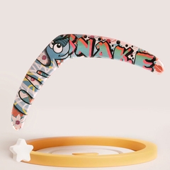 Đồ Chơi Boomerang 3 Cánh Xốp Mini Cho Bé Tự Quay Lại, Đĩa Bay Chéo Ba Lá Bằng Nhựa, Đĩa Ném Bumerang 3 Lá Hồi Chuyển