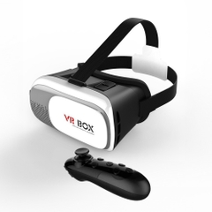 Kính Thực Tế Ảo VRPRO/VR BOX Phiên Bản 2.0, Xem Phim 3D VRBOX V2 Cho Điện Thoại Màn Hình Từ 3.5