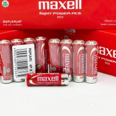 1 Cặp Pin CARBON Tiểu AAA/AA Maxell Mã R03(AB) Và R6P(AR) Chính Hãng (Pin Tiểu Nhỏ)