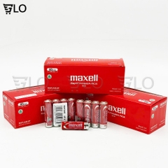 Hộp 40 Viên Pin CARBON Tiểu Maxell AAA R03(AB), Maxell AA R6P(AR) Chính Hãng (Pin Tiểu Nhỏ)