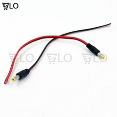 Đầu Nguồn Dc Nối Nguồn Tổng - Phân Biệt Âm Dương Rõ Ràng, Lõi Đồng 0.5mm, Kích Thước 2.1mm