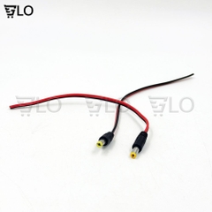 Đầu Nguồn Dc Nối Nguồn Tổng - Phân Biệt Âm Dương Rõ Ràng, Lõi Đồng 0.5mm, Kích Thước 2.1mm