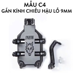 Giá Đỡ Kẹp Điện Thoại Gắn Xe Máy C1/C2/C3/C4, Chống Cướp, Chống Rung Cực Chắc Chắn