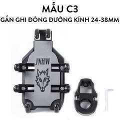 Giá Đỡ Kẹp Điện Thoại Gắn Xe Máy C1/C2/C3/C4, Chống Cướp, Chống Rung Cực Chắc Chắn