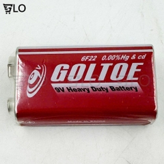 Pin Vuông 9V GOLTOE – Hiệu Suất Ổn Định, Dùng Lâu Bền, Tiện Lợi Mọi Lúc