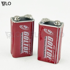 Pin Vuông 9V GOLTOE – Hiệu Suất Ổn Định, Dùng Lâu Bền, Tiện Lợi Mọi Lúc