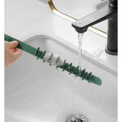 Bàn Chải Vệ Sinh Khe Máy Giặt Nhựa Xoay 360 Độ Tay Cầm Dài 60cm, Làm Sạch Lồng Giặt Máy Giặt