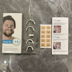 Kẹp Mũi Nam Châm OxyBreathing, Miếng Dán Nở Mũi, Mở Rộng Đường Thở Chất Lượng Cao Giúp Thông Mũi Giảm Ngáy, Ngủ Ngon