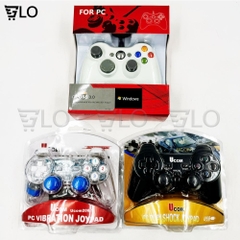 Tay Cầm Chơi Game Đơn Có Rung Cổng USB - Gamepad Cho PC Laptop Chơi FO4