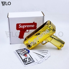Súng Bắn Ra Tiền Supreme VÀNG GOLD Vui Nhộn Tặng Kèm Pin