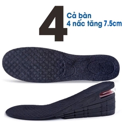 1 Cặp Lót Độn Giày Tăng Chiều Cao Có Đệm Khí Cả Bàn & Nửa Bàn Cao Cấp