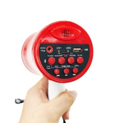 Loa Phóng Thanh Cầm Tay, Có Ghi Âm, Bluetooh, Đọc Được Thẻ Nhớ, USB