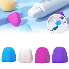 Nắp Kem Đánh Răng Tự Đóng Bằng Silicon, Dụng Cụ Bóp Kem Đánh Răng Tự Bịt Kín, Tiết Kiệm Và Tiện Lợi