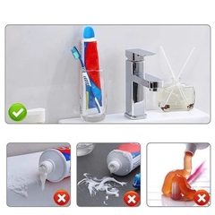 Nắp Kem Đánh Răng Tự Đóng Bằng Silicon, Dụng Cụ Bóp Kem Đánh Răng Tự Bịt Kín, Tiết Kiệm Và Tiện Lợi