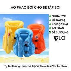 Áo Phao Bơi Cho Bé Tập Bơi Từ 5-8 Tuổi Tối Đa 30kg