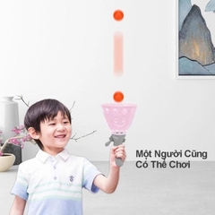 Cốc Bắn Bóng Vui Nhộn, Cốc Bắn Bóng Giúp Phát Triển Chiều Cao Tặng Kèm 4 Bóng, Bộ 2 Cốc Hứng Kèm 4 Bóng