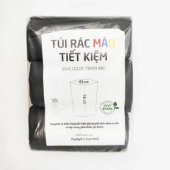 1 Kg Túi Đựng Rác Cuộn TATOMO Tiện Dụng Màu Đen Loại Cực Dai Đủ Size