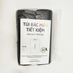 1 Kg Túi Đựng Rác Cuộn TATOMO Tiện Dụng Màu Đen Loại Cực Dai Đủ Size