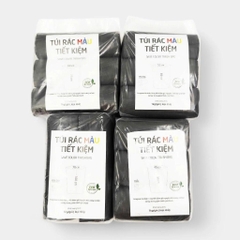 1 Kg Túi Đựng Rác Cuộn TATOMO Tiện Dụng Màu Đen Loại Cực Dai Đủ Size