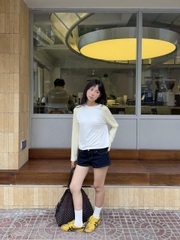 Deep Blue Denim Short