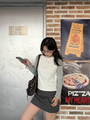 Milk Raglan Tee