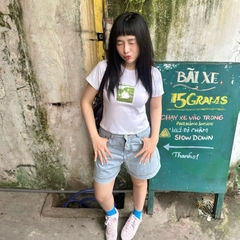 Jean Shorts Light Blue