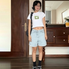 Jean Shorts Light Blue