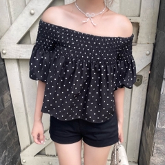 Chloe Polka Dot Top