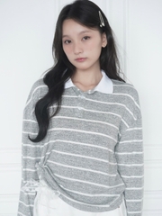 Dreamy long sleeved polo Top