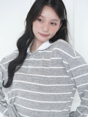 Dreamy long sleeved polo Top