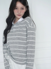 Dreamy long sleeved polo Top