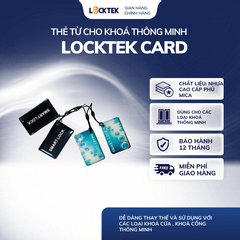Thẻ Từ cho khoá cửa thông minh Locktek Card, tương thích với tất cả khoá cửa-cổng thông minh