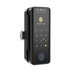 Khoá cửa kính đẩy ra vào, nhận diện khuôn mặt FS01