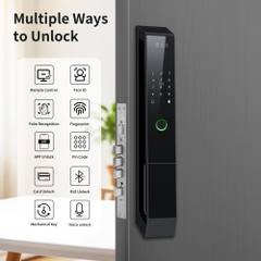 Khóa cửa thông minh nhận diện khuôn mặt camera đàm thoại thời gian thực cho biệt thự Locktek P20