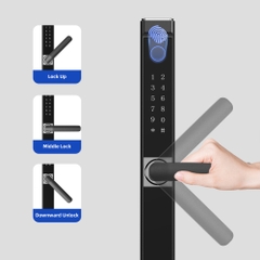 Khóa Cửa Thông Minh Ngoài Trời X3S Vân Tay Hai Mặt