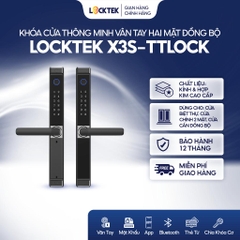 Khóa Cửa Thông Minh Ngoài Trời X3S Vân Tay Hai Mặt