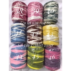 Sợi vải loang T-shirt cuộn 250g