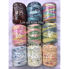 Sợi vải loang T-shirt cuộn 250g