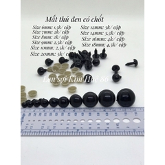 Mắt thú có chốt gài an toàn ( 10 cái)