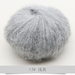 Len Mohair siêu mềm mịn cuộn 25g sợi 1mm