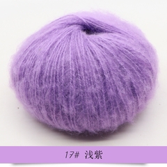 Len Mohair siêu mềm mịn cuộn 25g sợi 1mm