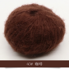 Len Mohair siêu mềm mịn cuộn 25g sợi 1mm
