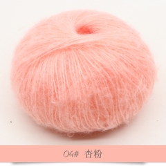 Len Mohair siêu mềm mịn cuộn 25g sợi 1mm
