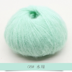 Len Mohair siêu mềm mịn cuộn 25g sợi 1mm