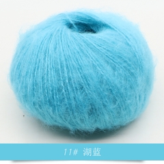 Len Mohair siêu mềm mịn cuộn 25g sợi 1mm