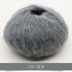 Len Mohair siêu mềm mịn cuộn 25g sợi 1mm