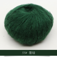 Len Mohair siêu mềm mịn cuộn 25g sợi 1mm
